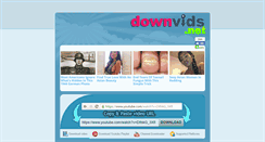 Desktop Screenshot of downvids.net