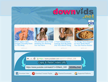 Tablet Screenshot of downvids.net